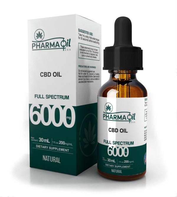 PhamaOIl CBD Full Spectrum 6000mg/30ml